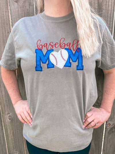 Baseball Mom Glitter